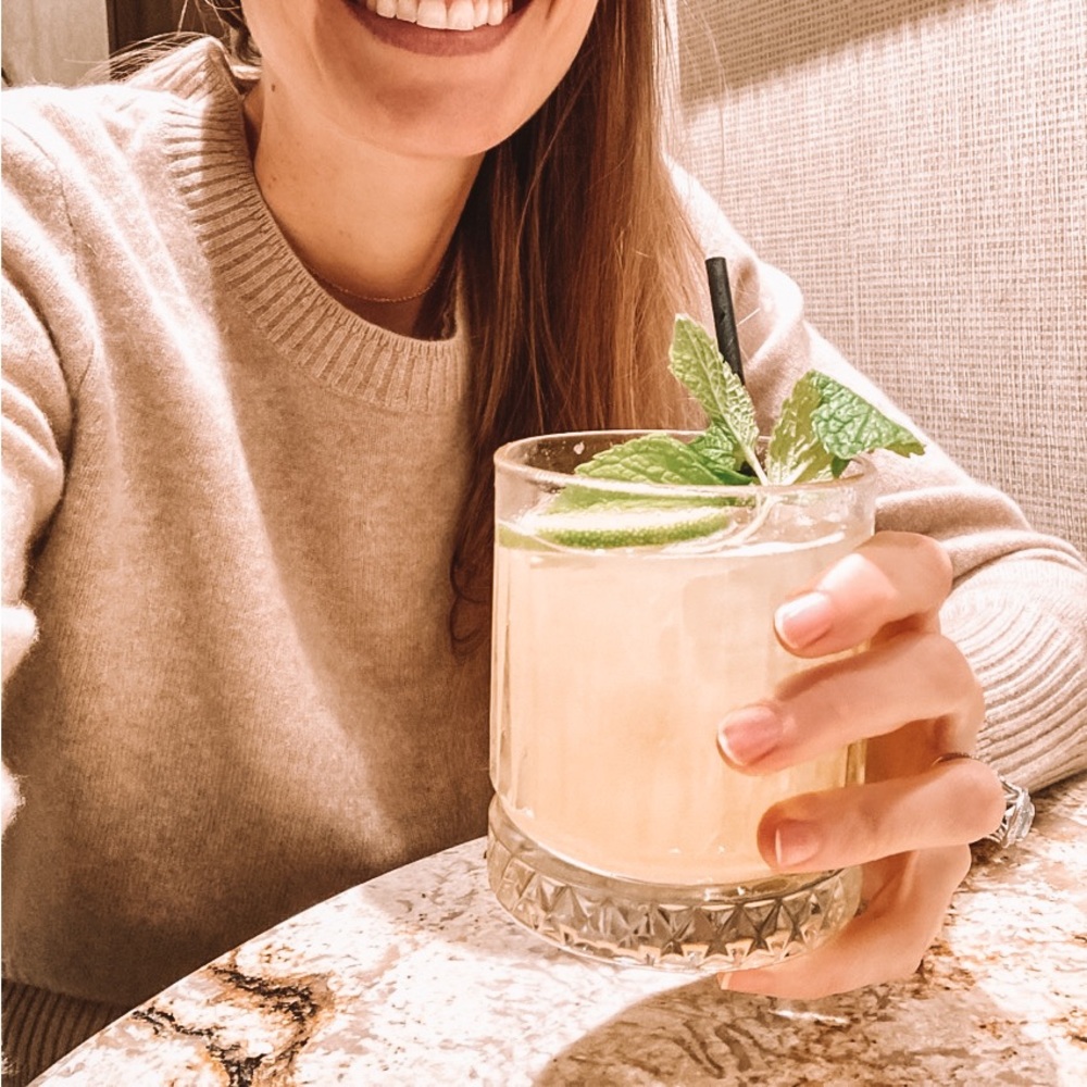 J.Crew Cashmere Cropped Sweater Stone Oatmeal GUC